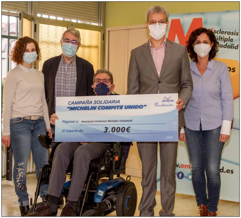 Gracias a la FUNDACIÓN MICHELIN por esta donación en un momento en que necesitamos tanto apoyo. #apadrinaunladrillo
