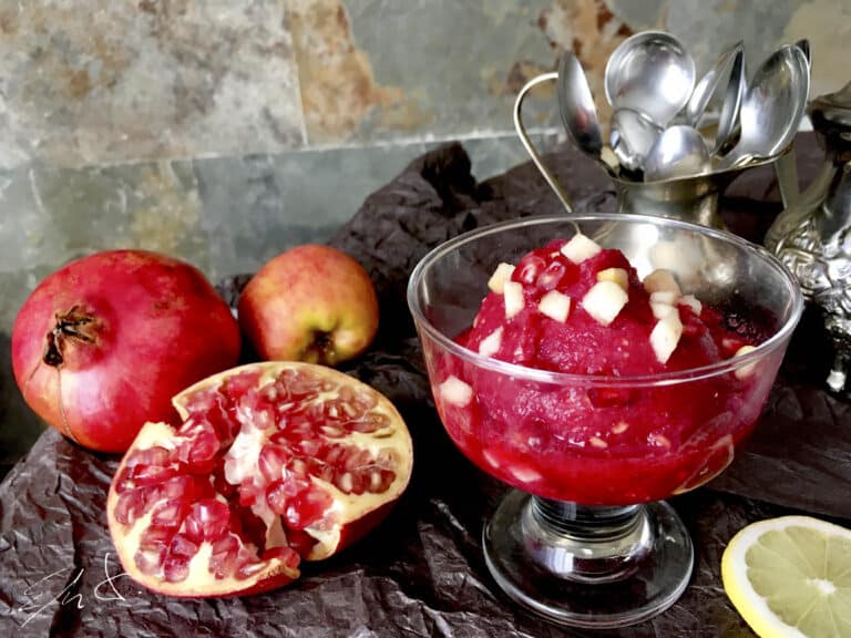 Súpersorbete de granada